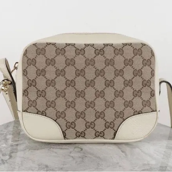 Gucci Beige and Cream GG Crossbody Bag - Picture 2 of 9
